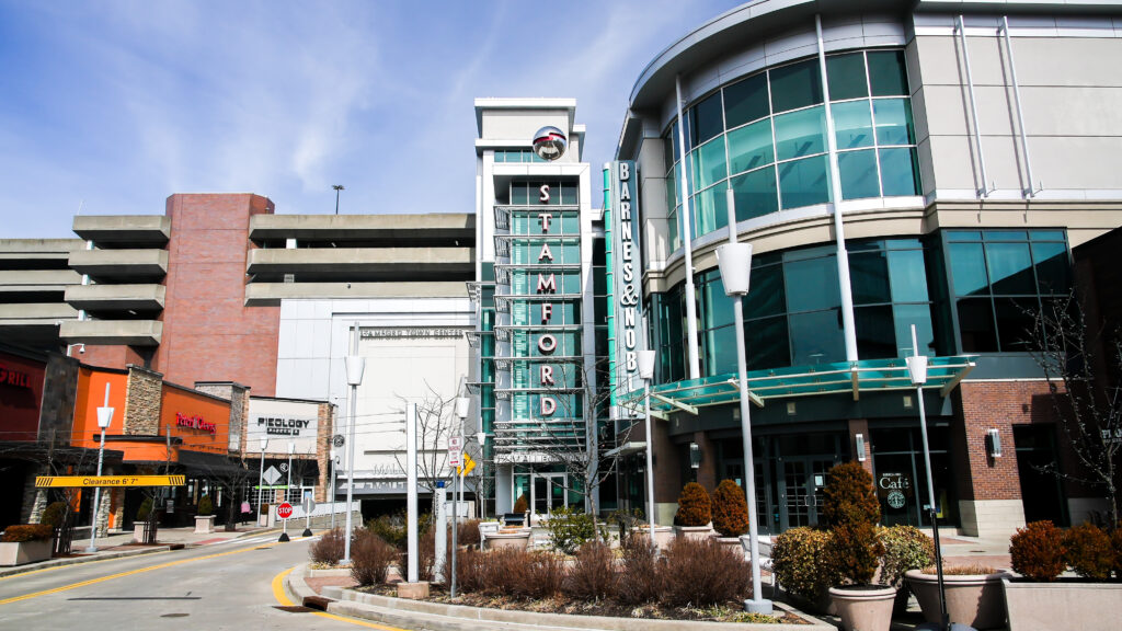 Stamford Town Center in Downtown Stamford Connecticut 