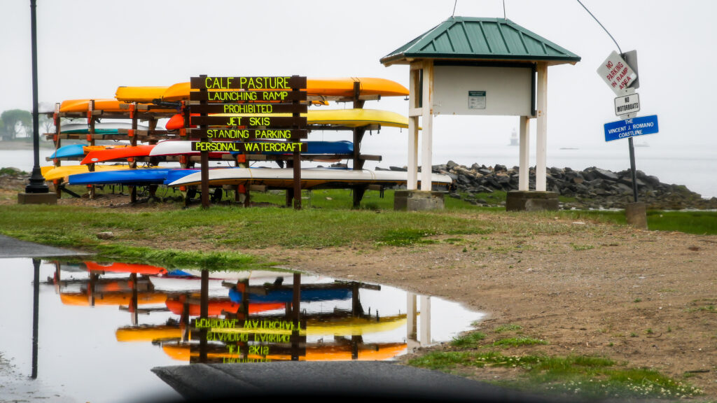 Calf Pasture Beach in Norwalk Connecticut 